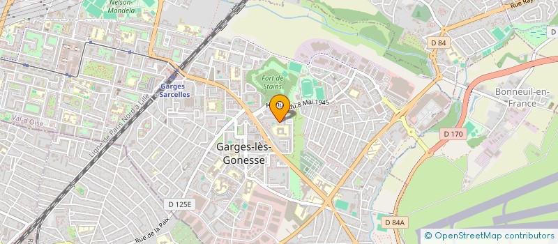 localisation de l'entreprise MONSIEUR BALASINGHAM RAJENDRAN  GARGES-LES-GONESSE