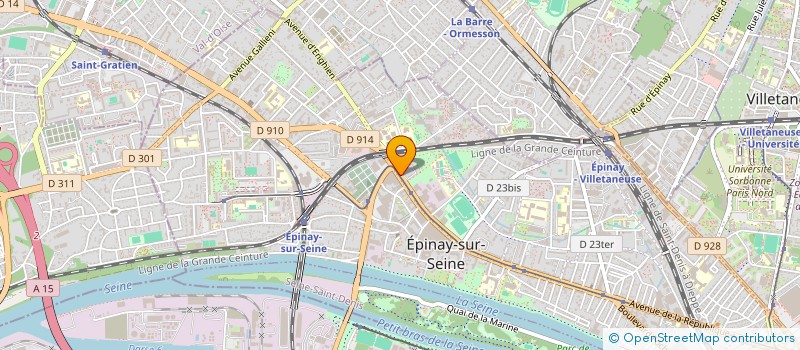 localisation de l'entreprise MONSIEUR BALASOTHY PIRAJANTH à EPINAY-SUR-SEINE