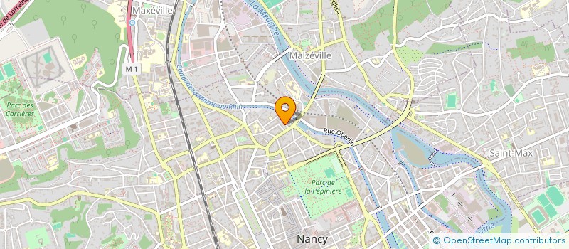 localisation de l'entreprise MONSIEUR BALDASSERE ARONICA  NANCY