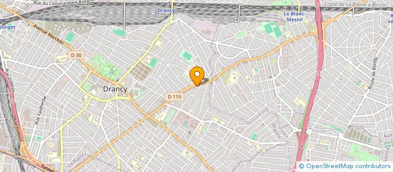 localisation de l'entreprise MONSIEUR BALEYA TOUNKARA  DRANCY