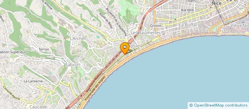 localisation de l'entreprise MONSIEUR BALIGH BEN SALAH à NICE