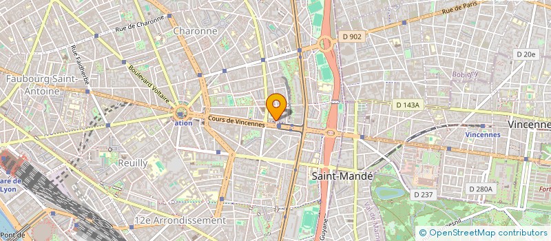 localisation de l'entreprise MONSIEUR BALIGH SAADI  PARIS