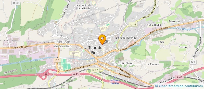 localisation de l'entreprise MONSIEUR BALINT VIOLA  LA TOUR-DU-PIN