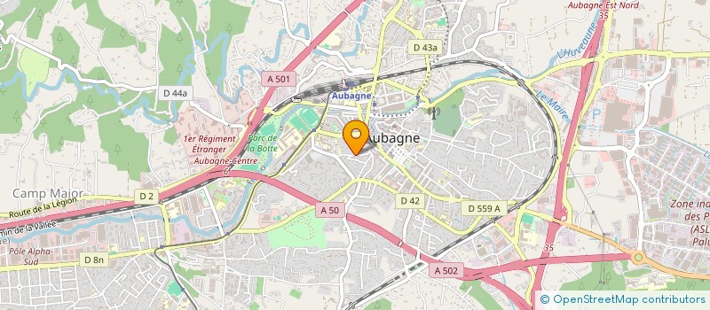 localisation de l'entreprise MONSIEUR BALLA ABAKAR ISHAQ à AUBAGNE