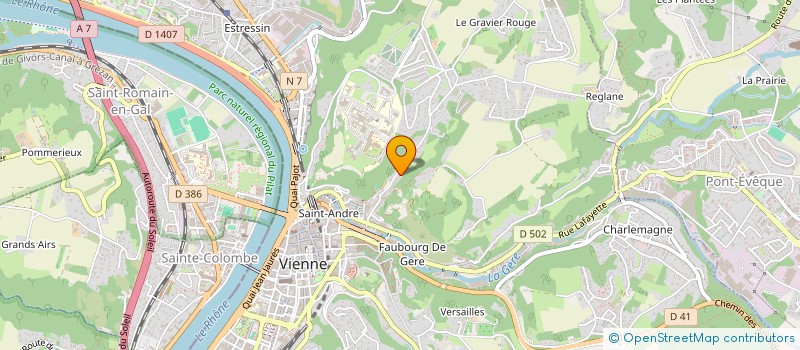 localisation de l'entreprise MONSIEUR BALLA BITEYE DIANKHA à VIENNE