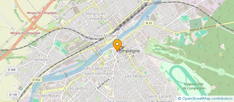 localisation de l'entreprise MONSIEUR BALLA FOFANA  COMPIEGNE