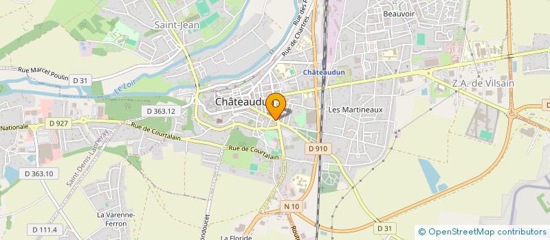 localisation de l'entreprise MONSIEUR BALLA LO à CHATEAUDUN