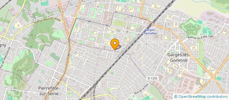 localisation de l'entreprise MONSIEUR BALLA MAGASSA  SARCELLES