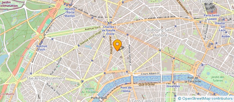 localisation de l'entreprise MONSIEUR BALLAN FOUAD  PARIS 16