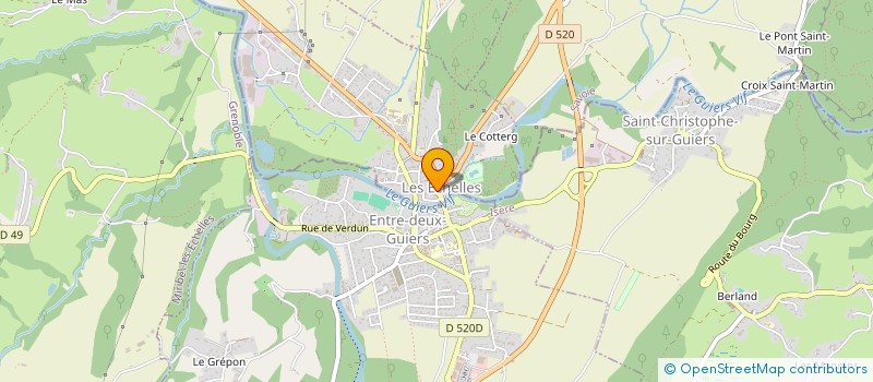 localisation de l'entreprise MONSIEUR BALMES GUIJARRO  LES ECHELLES