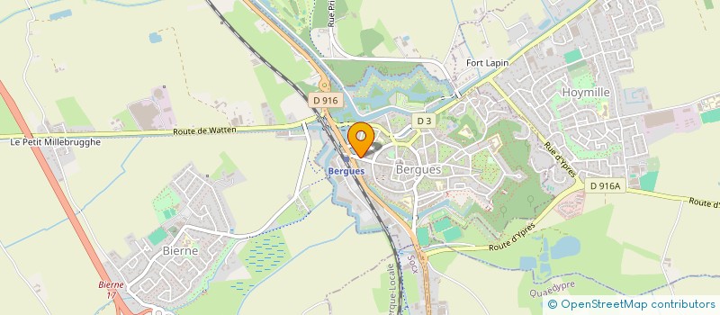 localisation de l'entreprise MONSIEUR BALRAJ SINGH  BERGUES