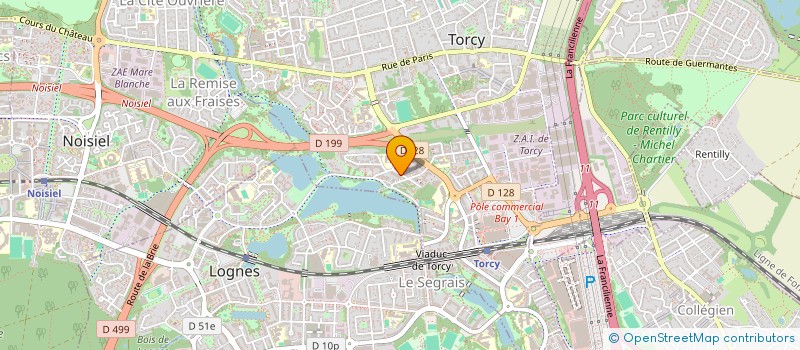 localisation de l'entreprise MONSIEUR BALTAZAR PEREIRA CARDOSO NETO  TORCY