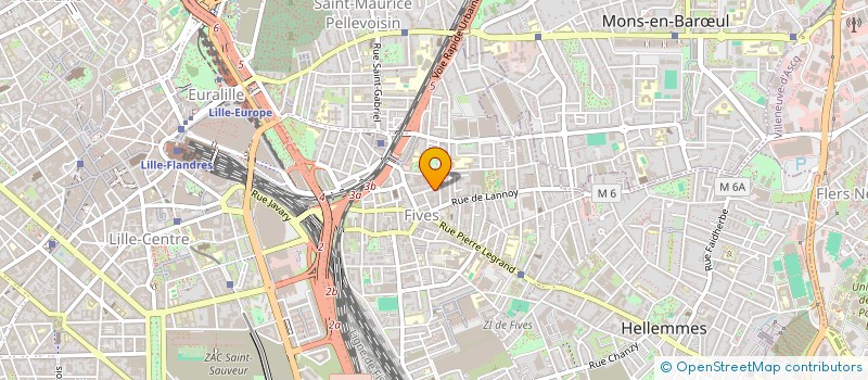 localisation de l'entreprise MONSIEUR BALTHAZAR CHUFFART à LILLE