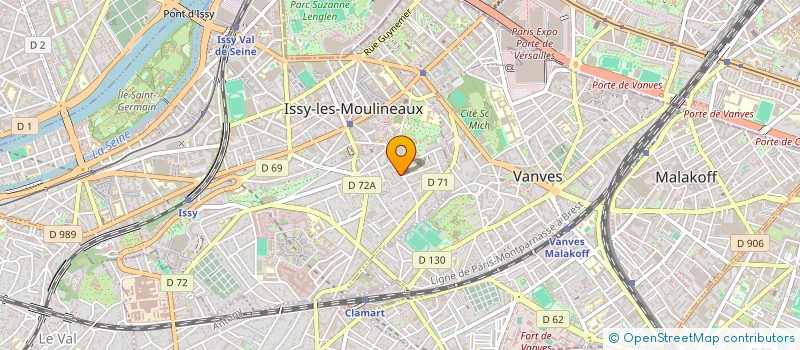 localisation de l'entreprise MONSIEUR BALTHAZAR HAYOUN à ISSY-LES-MOULINEAUX