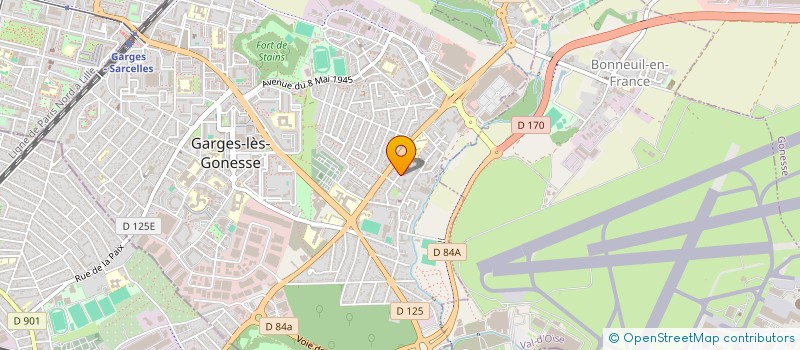 localisation de l'entreprise MONSIEUR BALVIR SINGH  GARGES-LES-GONESSE