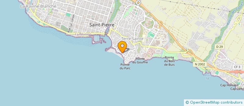 localisation de l'entreprise MONSIEUR BALWANT GODARA à SAINT-PIERRE
