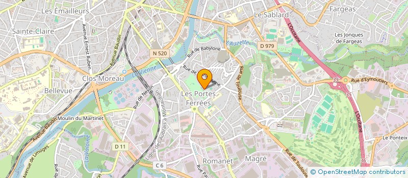 localisation de l'entreprise MONSIEUR BAMADI DIABY à LIMOGES