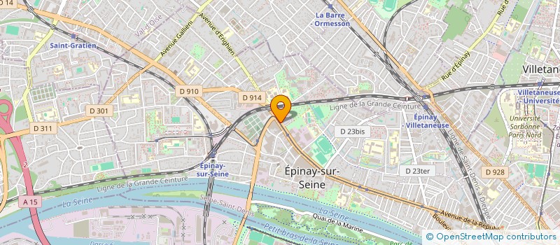 localisation de l'entreprise MONSIEUR BAMBA MORY à EPINAY-SUR-SEINE