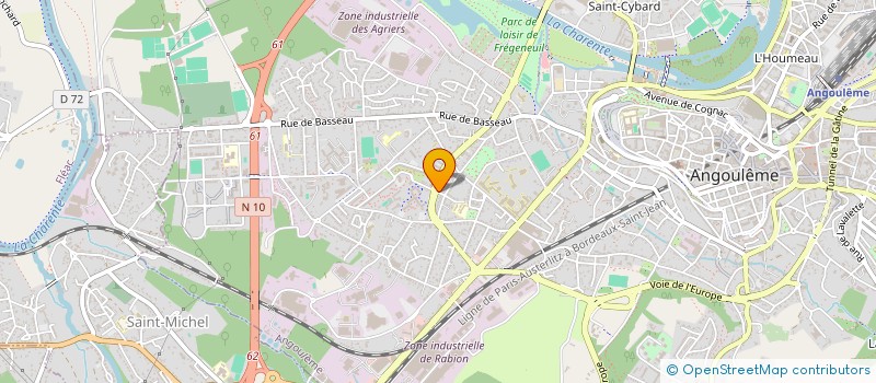 localisation de l'entreprise MONSIEUR BAMBA NOEL OULAI à ANGOULEME