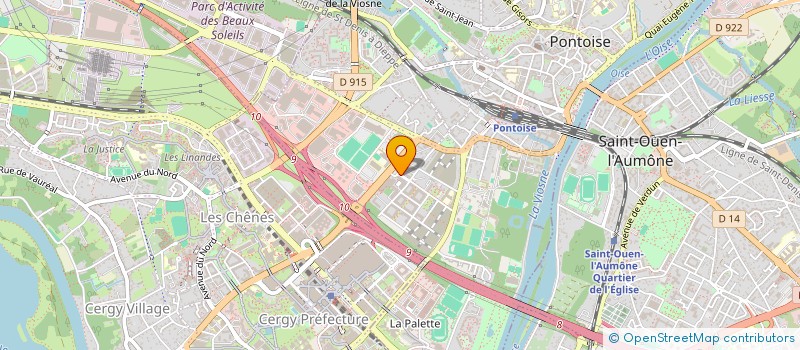 localisation de l'entreprise MONSIEUR BAMBA TOURE  PONTOISE