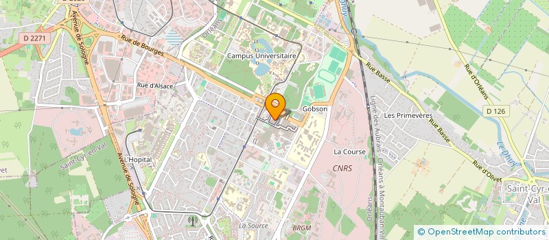 localisation de l'entreprise MONSIEUR BAMBO CISSE à ORLEANS