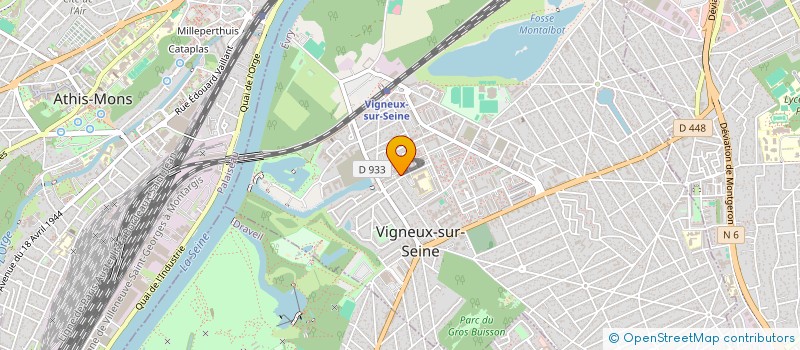localisation de l'entreprise MONSIEUR BAMBO CISSOKHO à VIGNEUX-SUR-SEINE