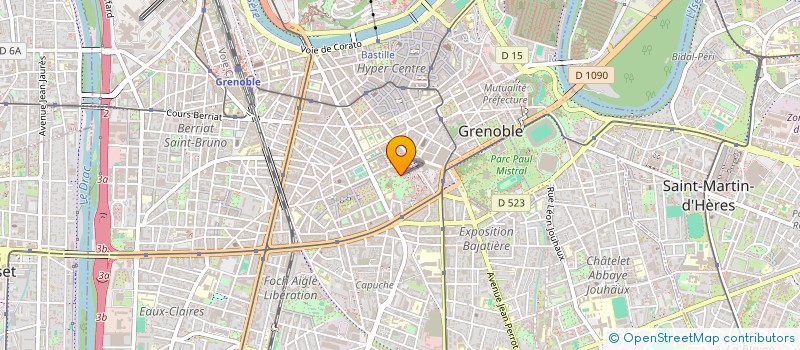 localisation de l'entreprise MONSIEUR BAMBO DIAKITE  GRENOBLE