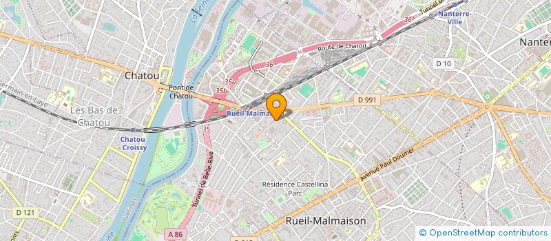 localisation de l'entreprise MONSIEUR BAMHAMMED METEHRI à RUEIL-MALMAISON