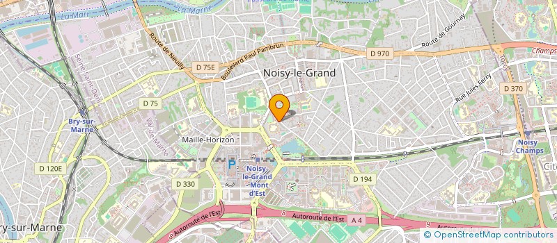 localisation de l'entreprise MONSIEUR BAMJOUGOU DJAOUNE à NOISY-LE-GRAND