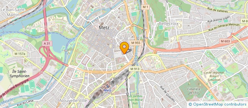 localisation de l'entreprise MONSIEUR BANAGA SULIMAN ABAKER  METZ