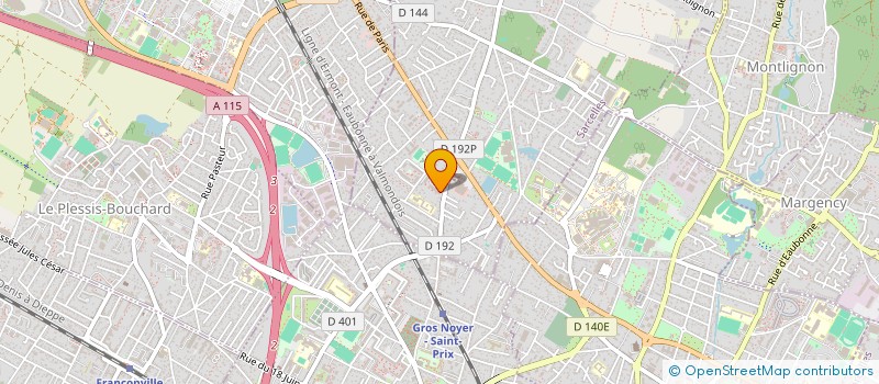 localisation de l'entreprise MONSIEUR BANDIOUGOU CAMARA à SAINT-PRIX