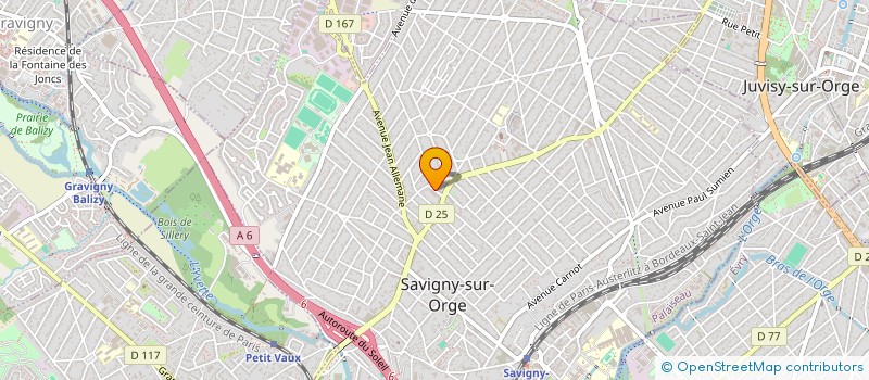 localisation de l'entreprise MONSIEUR BANDIOUGOU DIANKA à SAVIGNY-SUR-ORGE