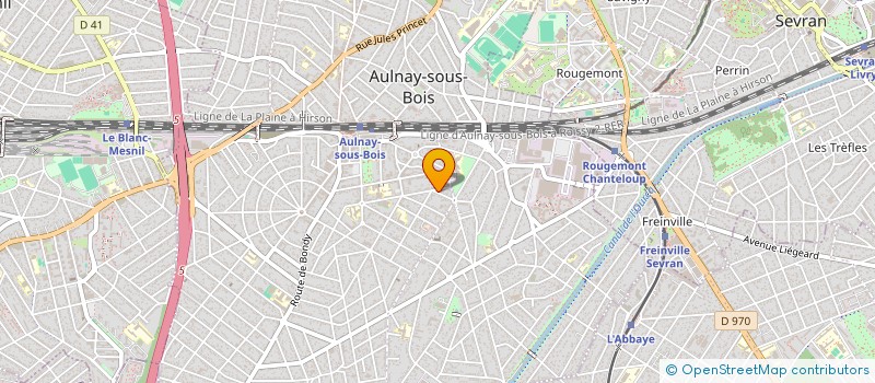 localisation de l'entreprise MONSIEUR BANFA DIABY à AULNAY-SOUS-BOIS