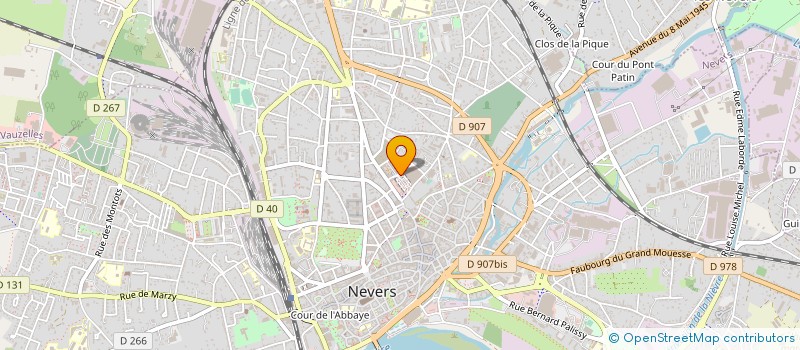 localisation de l'entreprise MONSIEUR BANFA DIAWARA à NEVERS