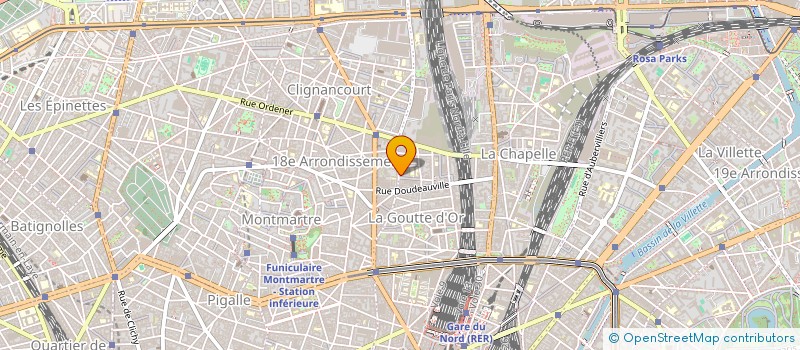 localisation de l'entreprise MONSIEUR BANFA DRAME  PARIS