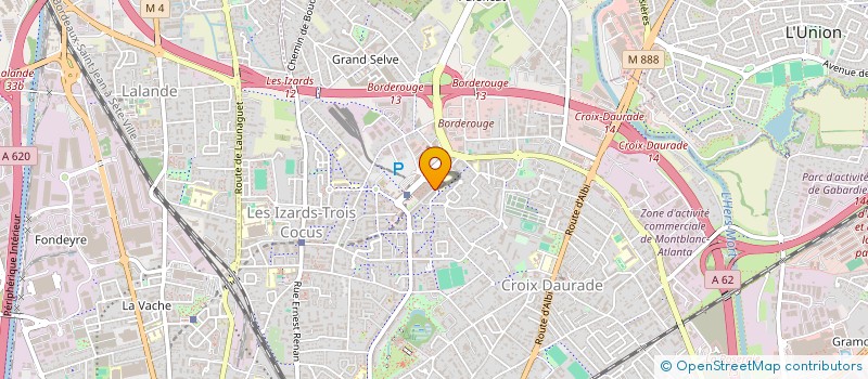 localisation de l'entreprise MONSIEUR BANFA GASSAMA  TOULOUSE