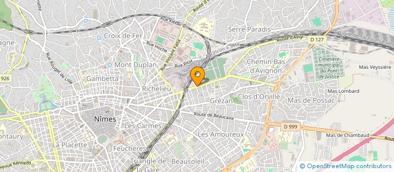 localisation de l'entreprise MONSIEUR BANFO KOITA  NIMES