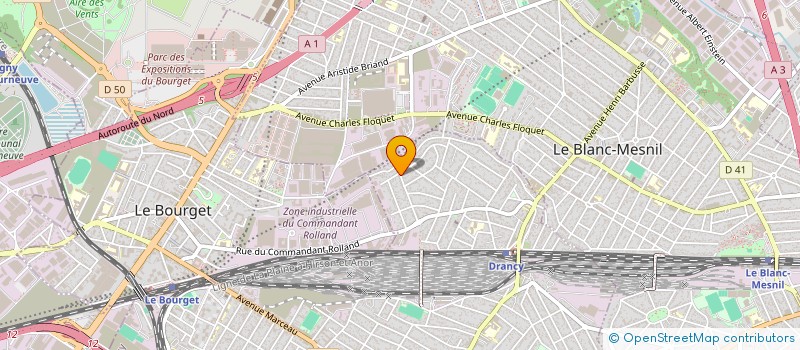 localisation de l'entreprise MONSIEUR BANGALI OUATTARA à DRANCY