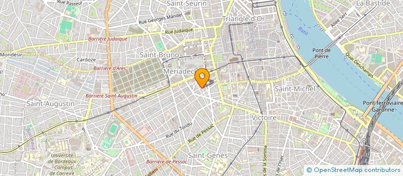 localisation de l'entreprise MONSIEUR BANGALY BANGOURA  BORDEAUX