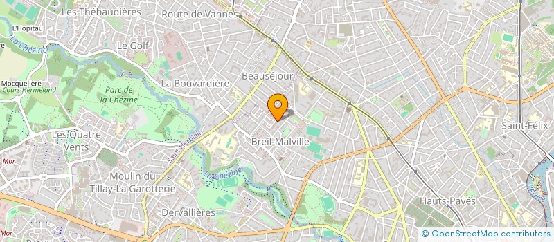 localisation de l'entreprise MONSIEUR BANGALY DABO à NANTES