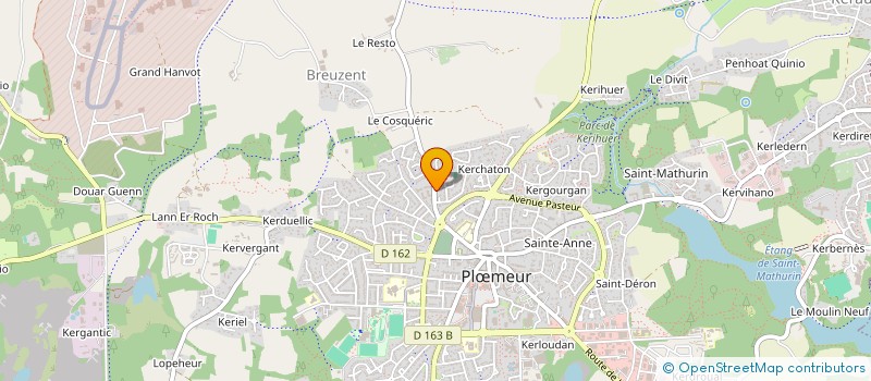 localisation de l'entreprise MONSIEUR BANGALY DOUMBIA  PLOEMEUR