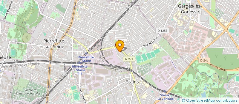 localisation de l'entreprise MONSIEUR BANGALY DOUMBIA  PARIS