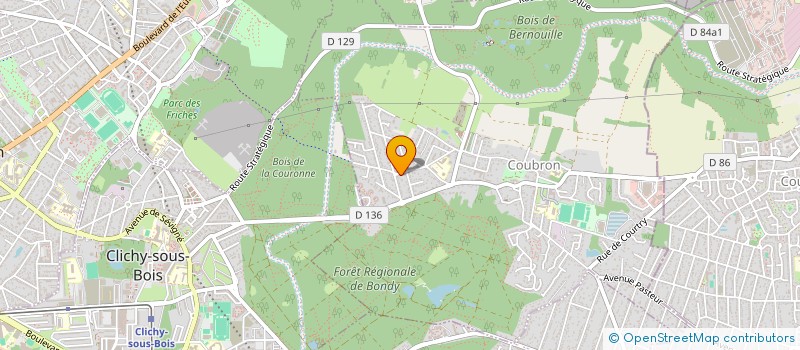 localisation de l'entreprise MONSIEUR BANGALY KAMARA  COUBRON