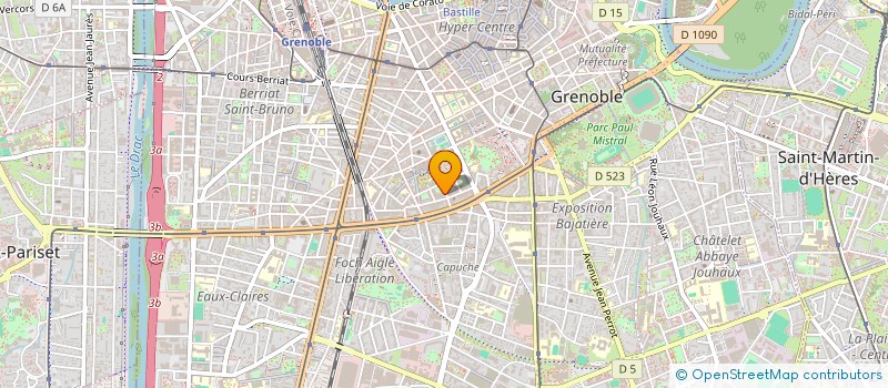 localisation de l'entreprise MONSIEUR BANGALY TOUNKARA  GRENOBLE