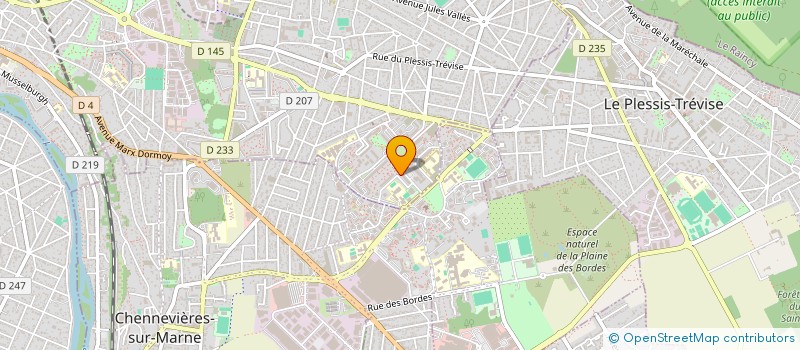 localisation de l'entreprise MONSIEUR BANGALY TOURE à CHAMPIGNY SUR MARNE