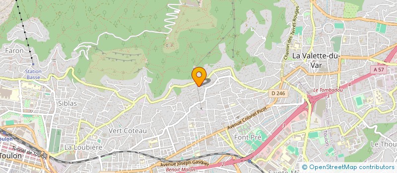 localisation de l'entreprise MONSIEUR BANNOUR BEN MARIEM  TOULON