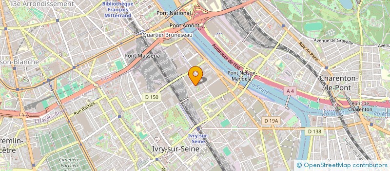 localisation de l'entreprise MONSIEUR BANTA DIAKHITE  IVRY-SUR-SEINE