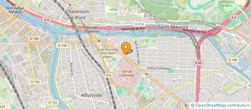 localisation de l'entreprise MONSIEUR BAO-LONG NGUYEN à MAISONS-ALFORT