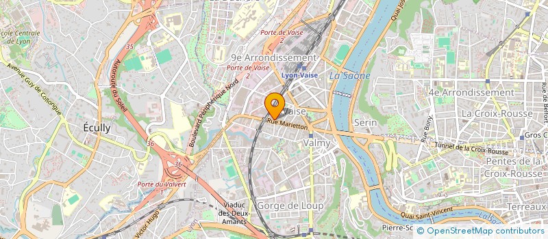 localisation de l'entreprise MONSIEUR BAO MINH HUYNH à LYON