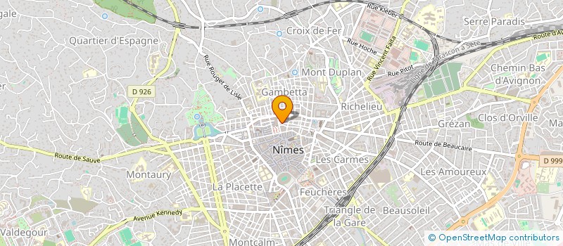 localisation de l'entreprise MONSIEUR BAO VU VAN  NIMES